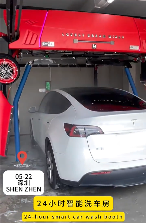 Dual Arm 6 Dryers Machines Now Live Upgrading Shenzhen Car Wash Experience