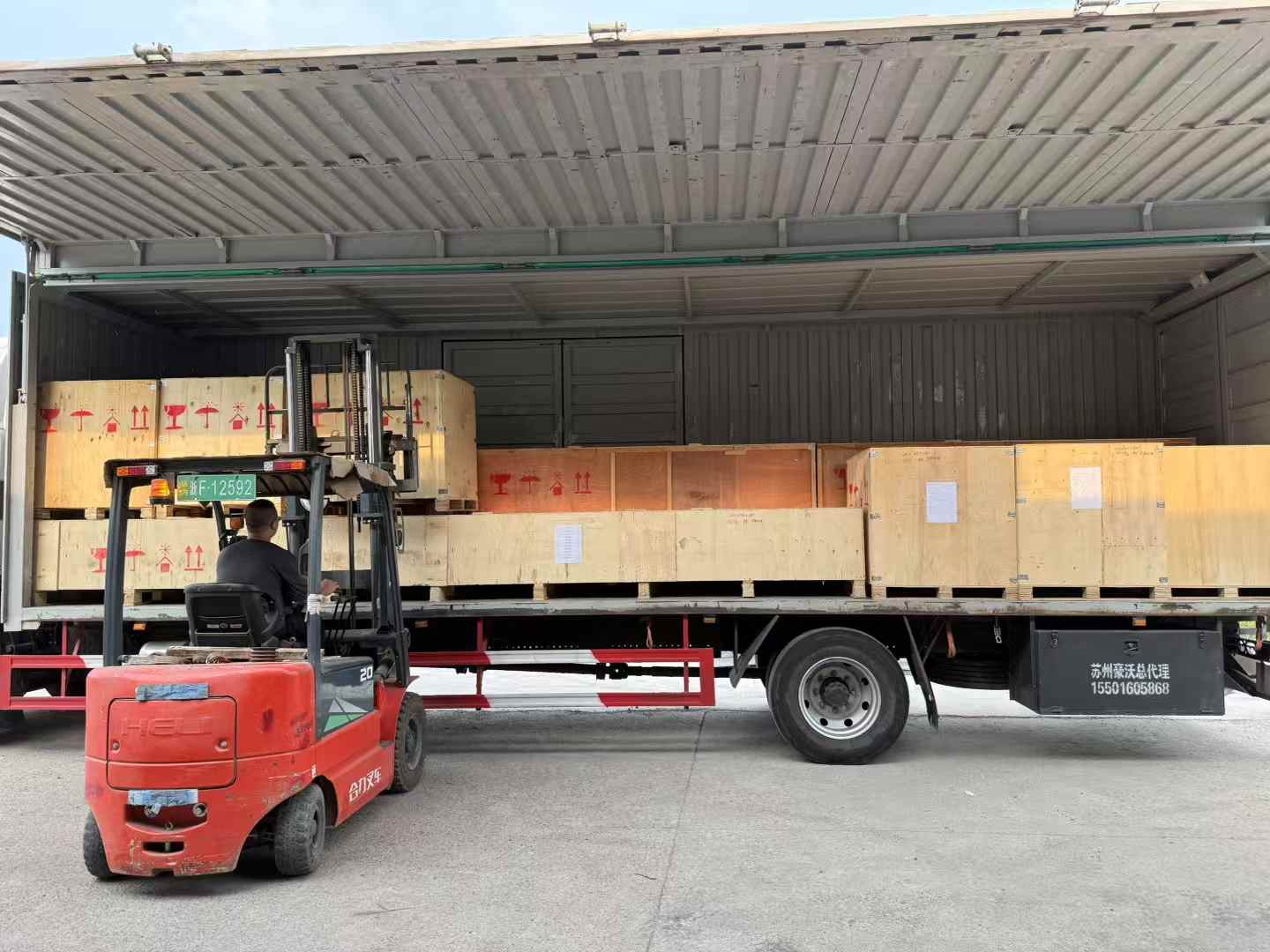 Three Pisces 3.0 Car Wash Machines Ready for Shipment to Hounduras